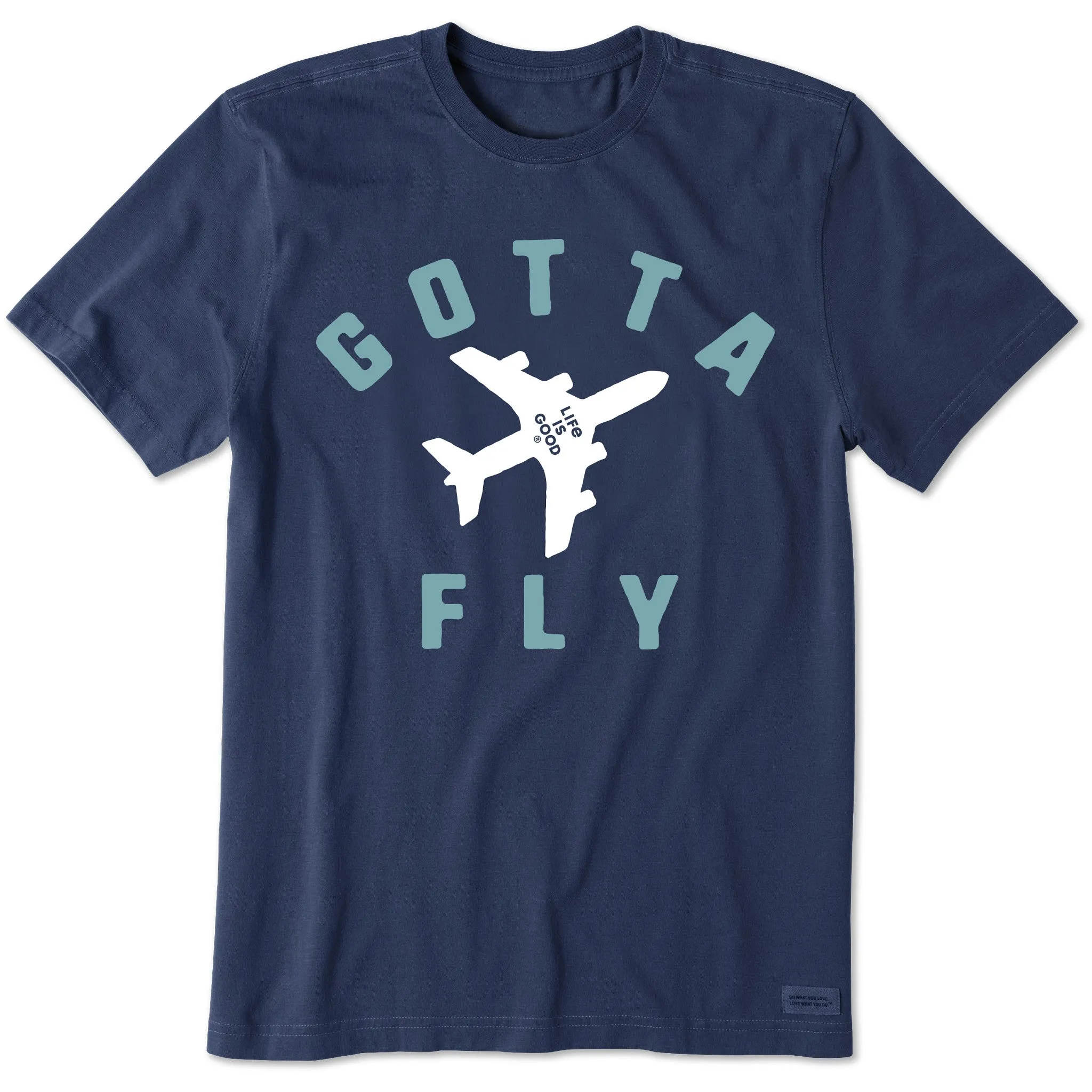 Men's Gotta Fly Plane Short Sleeve Tee Life is Good