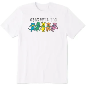 Men's Grateful Dog Short Sleeve Tee Life is Good