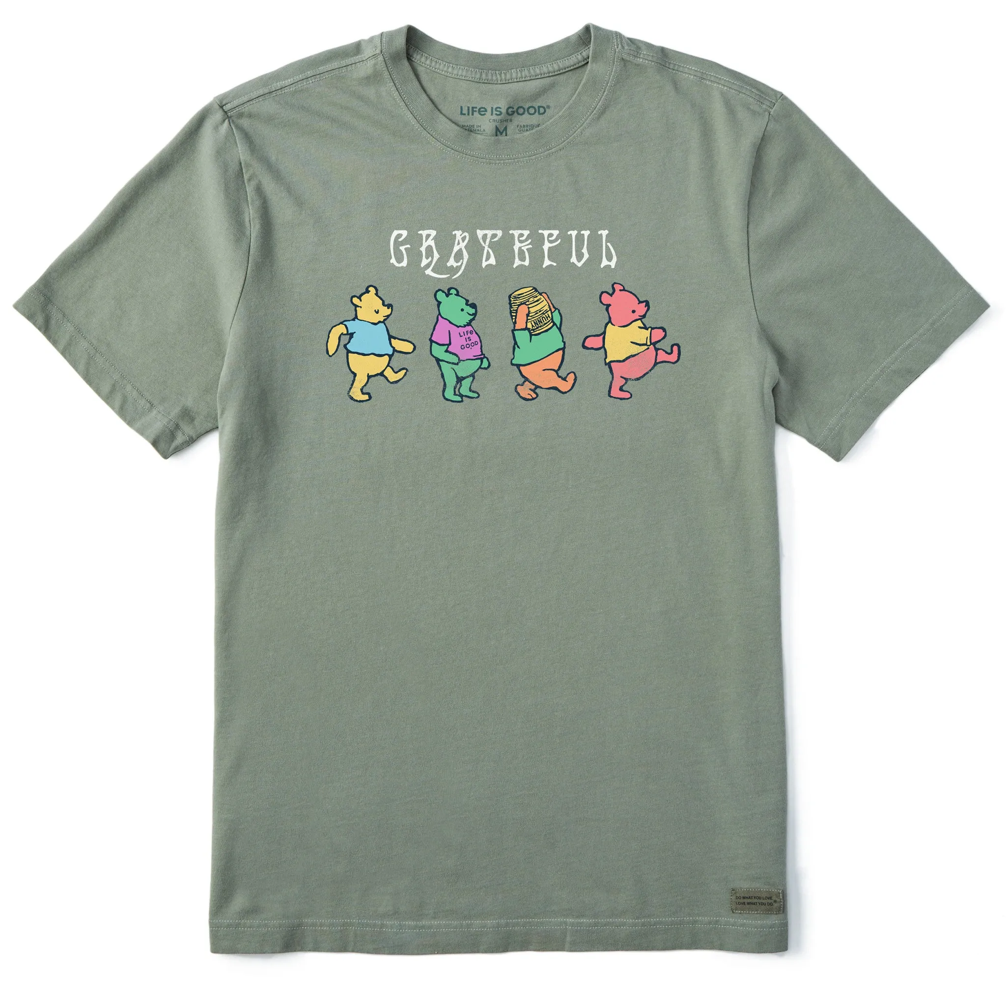 Men's Grateful Winnies Short Sleeve Crusher Tee Life is Good