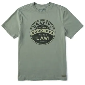Men's Gravity is the Law Short Sleeve Tee Life is Good