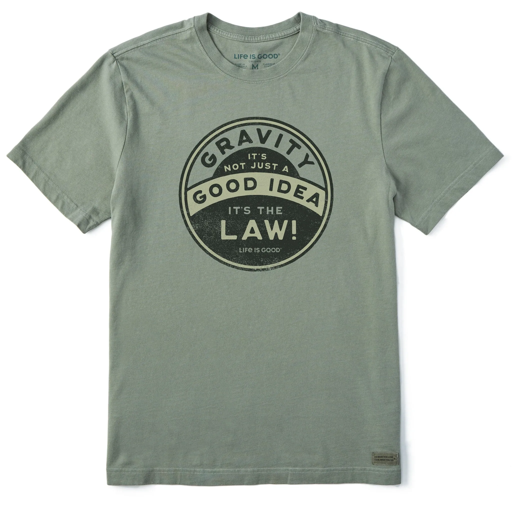 Men's Gravity is the Law Short Sleeve Tee Life is Good