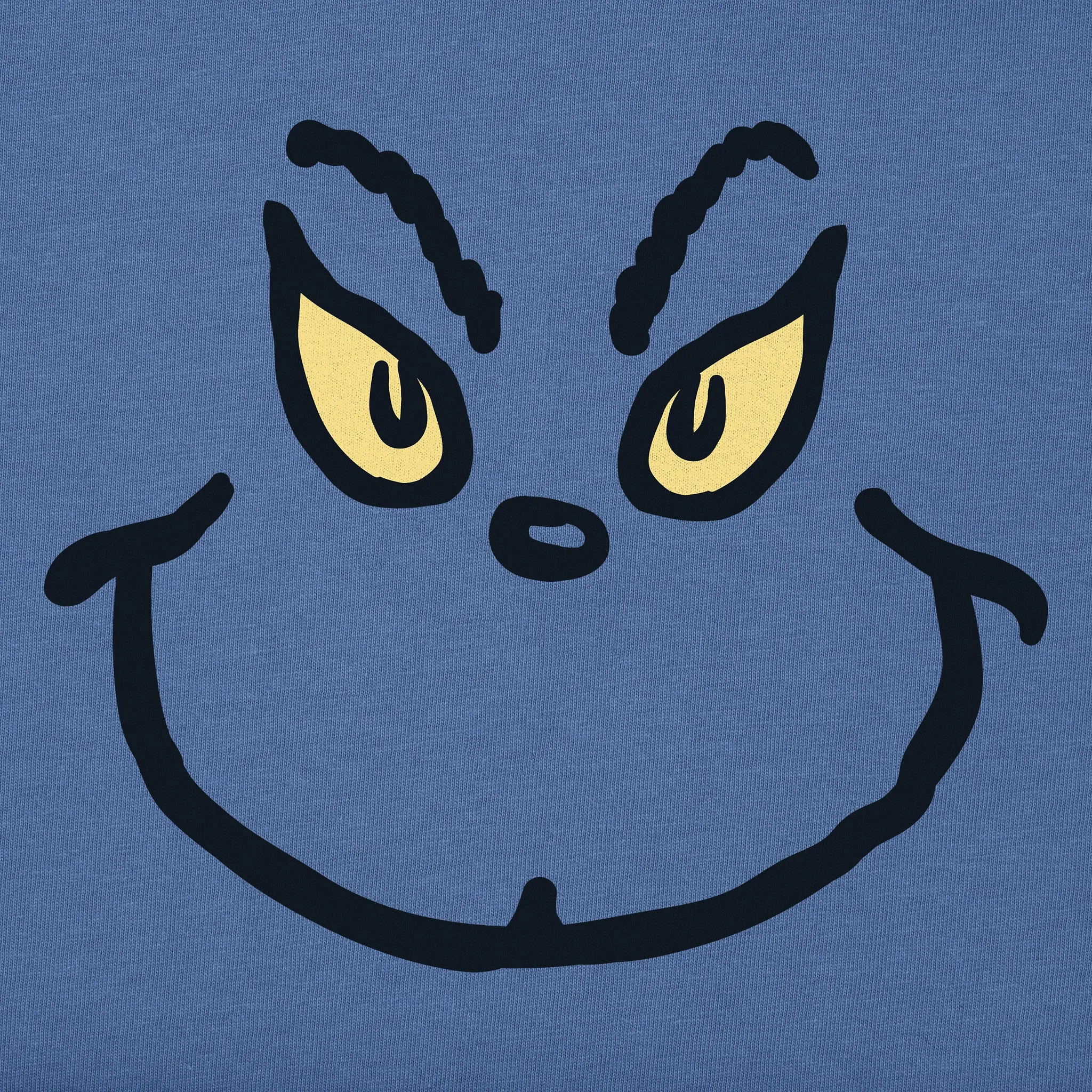 Men's Grinch Grin Long Sleeve Crusher Tee Life is Good
