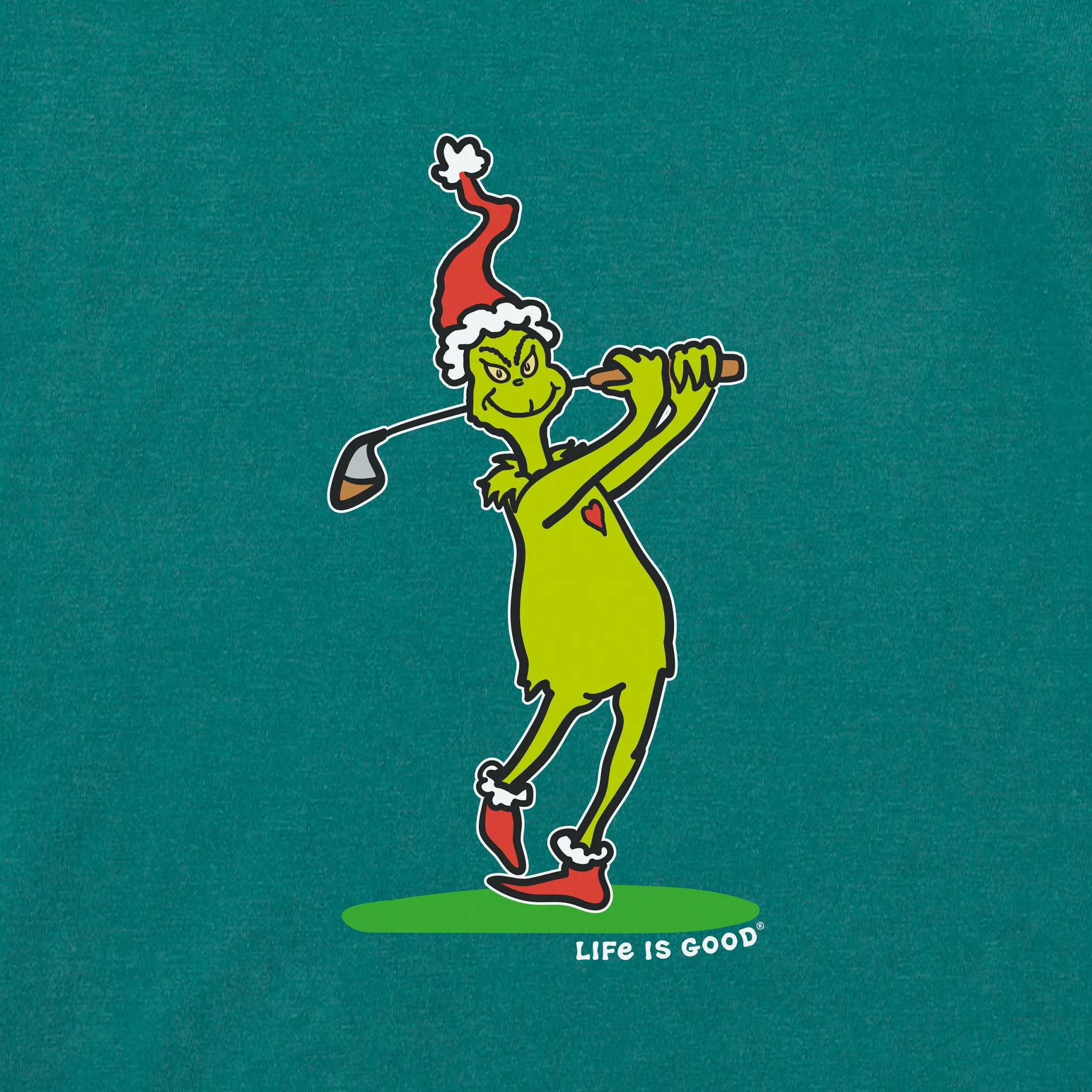 Men's Grinch Mulligan Hooligan Short Sleeve Crusher Tee Life is Good