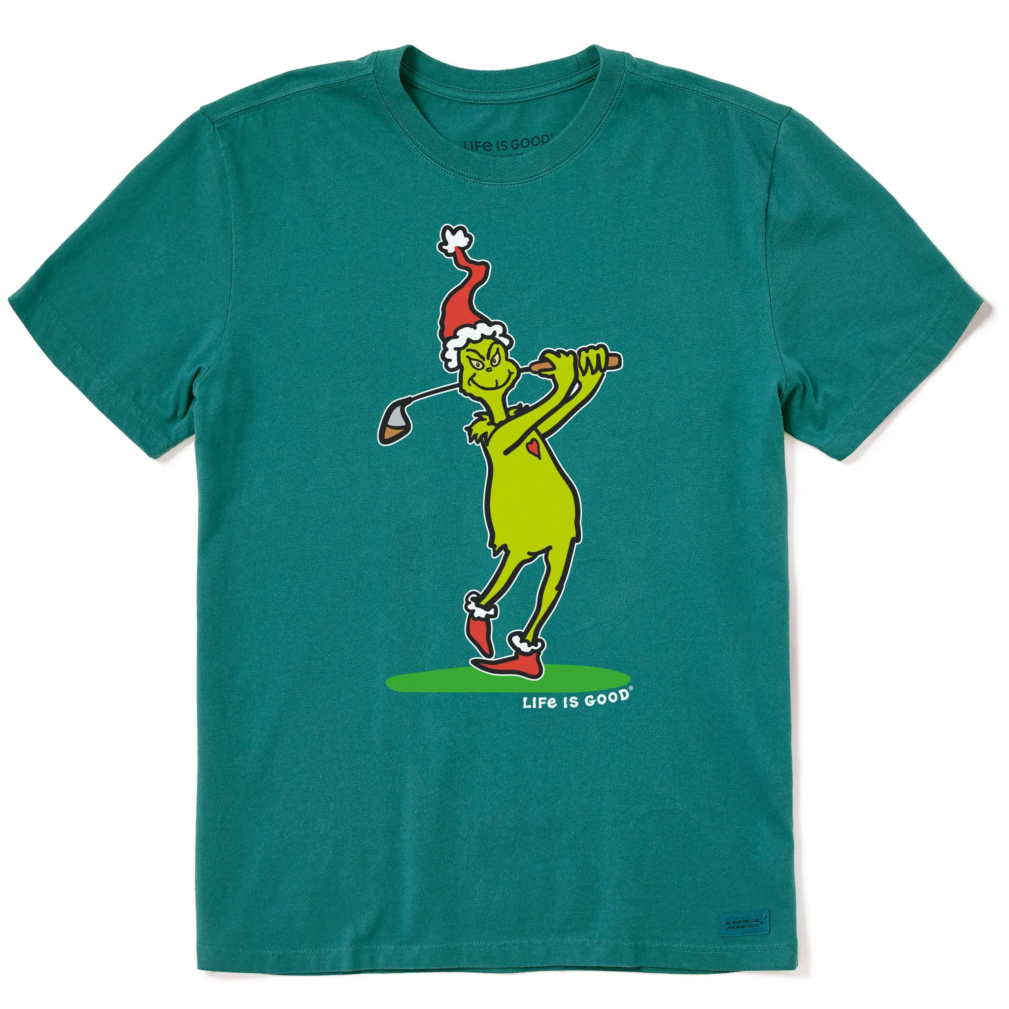 Men's Grinch Mulligan Hooligan Short Sleeve Crusher Tee Life is Good