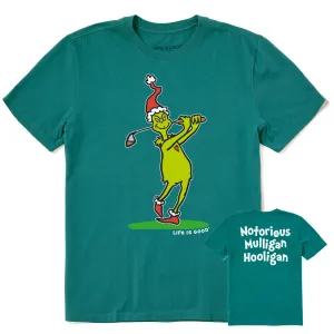 Men's Grinch Mulligan Hooligan Short Sleeve Crusher Tee Life is Good