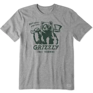 Men's Grizzly Tree Trimming Short Sleeve Crusher Tee Life is Good