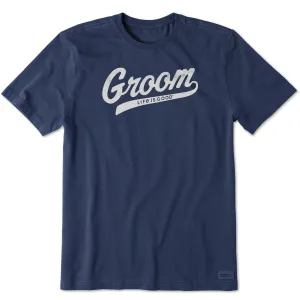 Men's Groom Tailwhip Short Sleeve Crusher Tee Life is Good