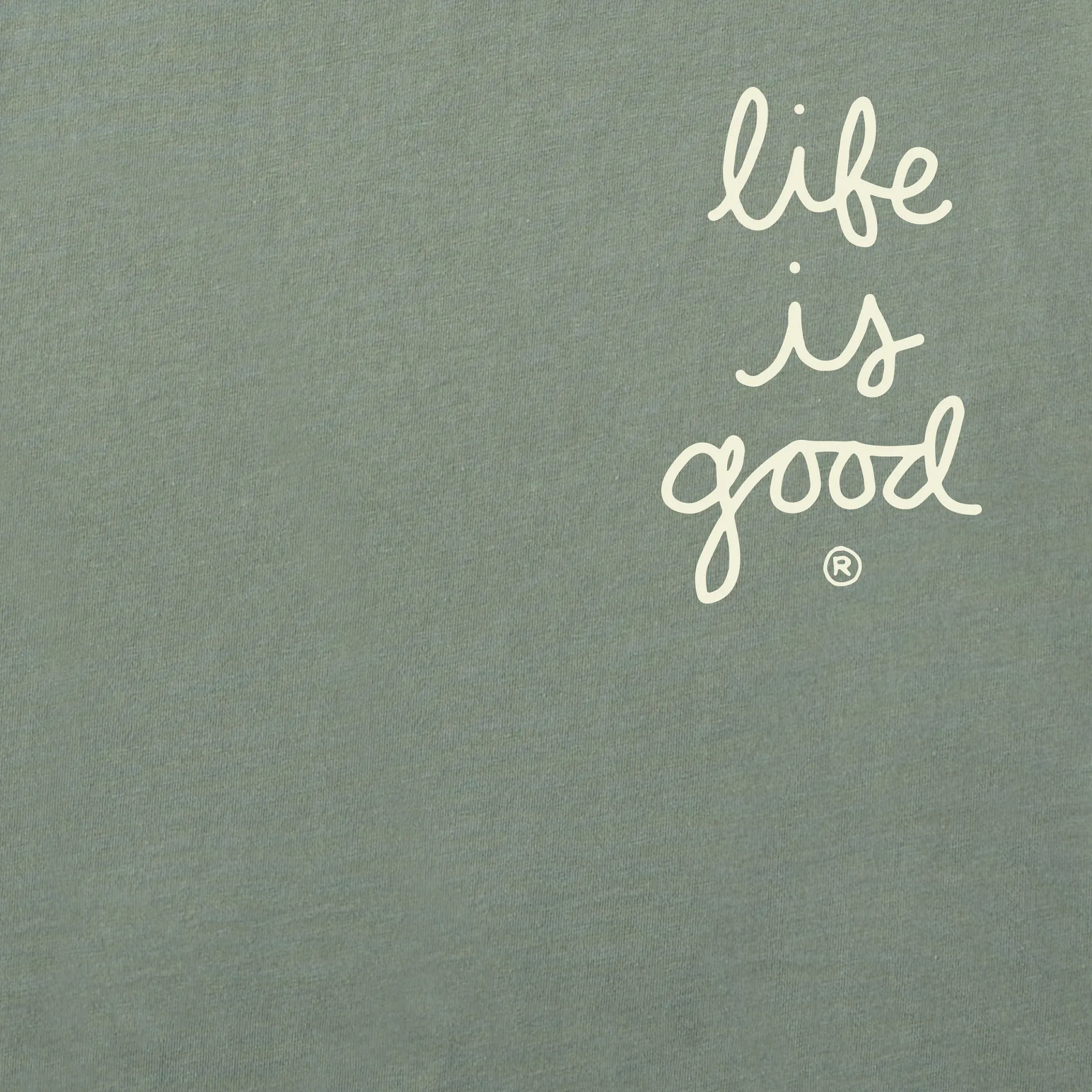 Men's Grow Through Vines & Flowers Short Sleeve Tee Life is Good