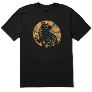 Men's Harvest Bear Tie Dye Short Sleeve Tee Life is Good