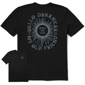 Men's Hello Darkness Sun Short Sleeve Tee Life is Good