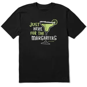 Men's Here for the Margaritas Short Sleeve Tee Life is Good