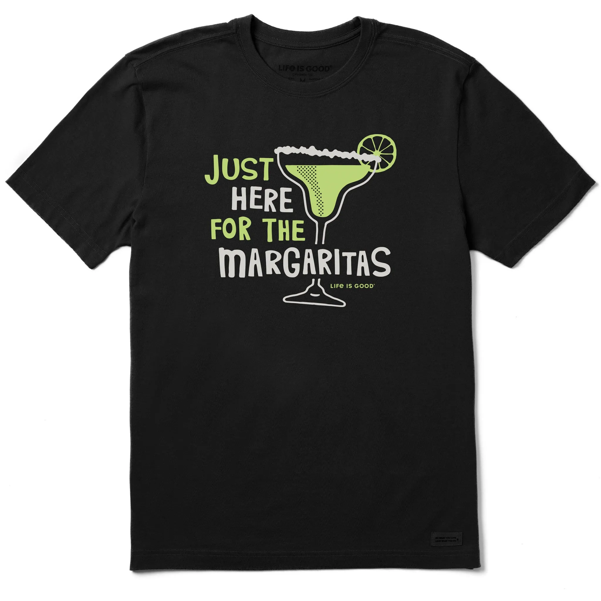 Men's Here for the Margaritas Short Sleeve Tee Life is Good