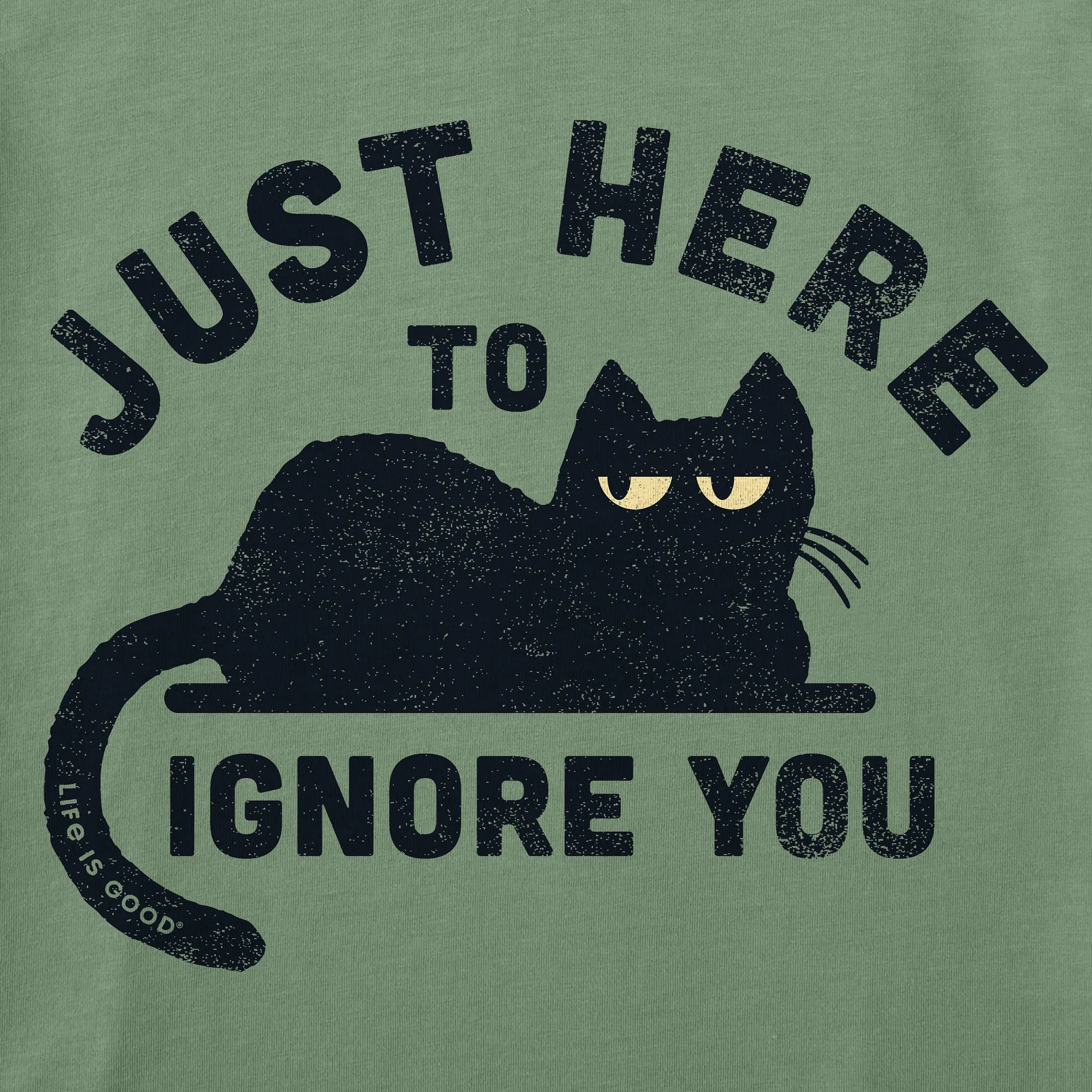 Men's Here to Ignore You Short Sleeve Tee Life is Good