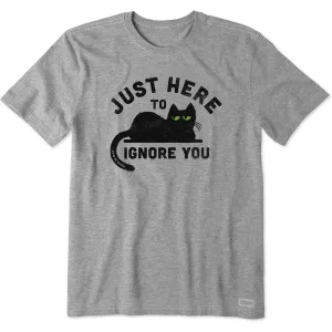 Men's Here to Ignore You Short Sleeve Tee Life is Good