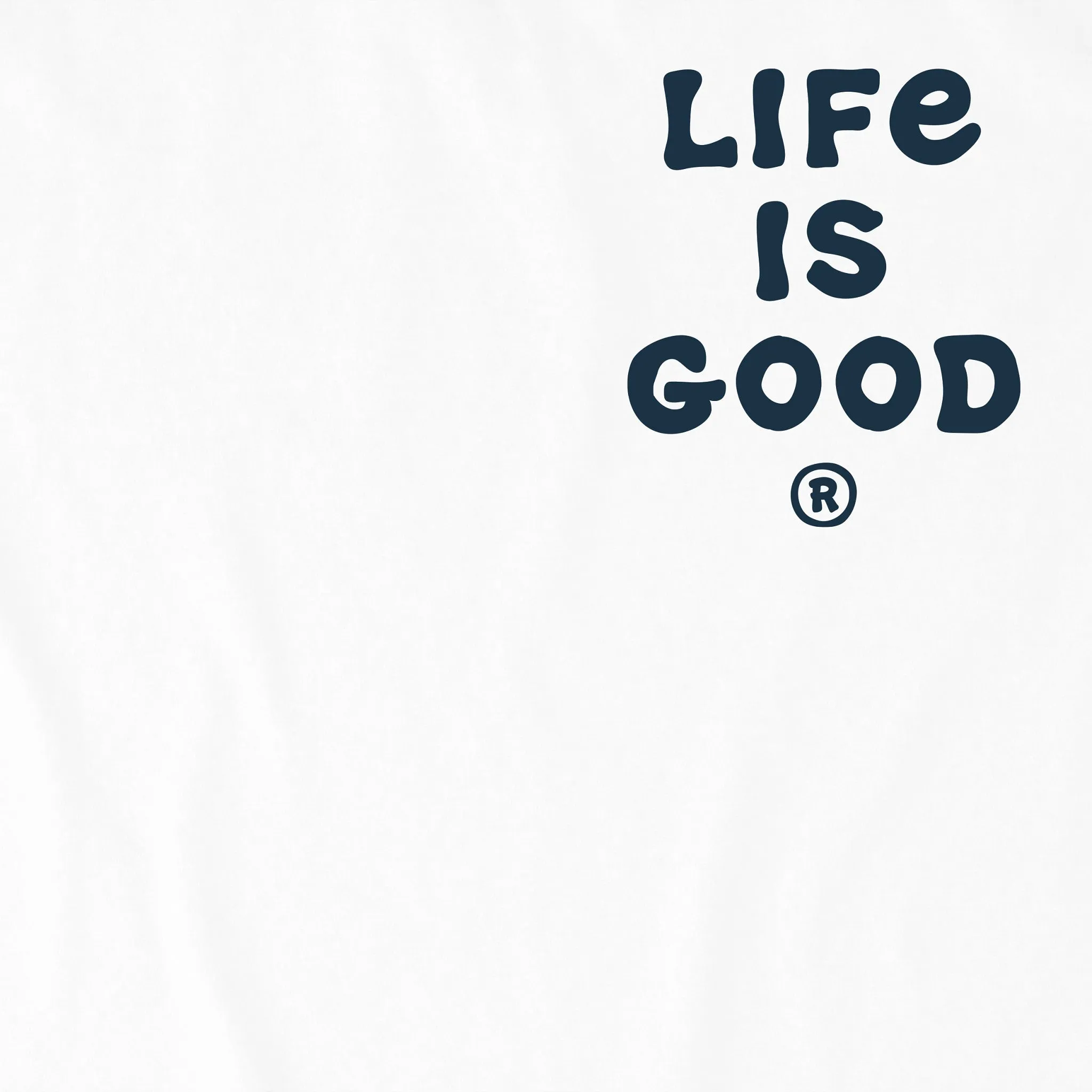 Men's Hiking along the Lighthouse Short Sleeve Tee Life is Good