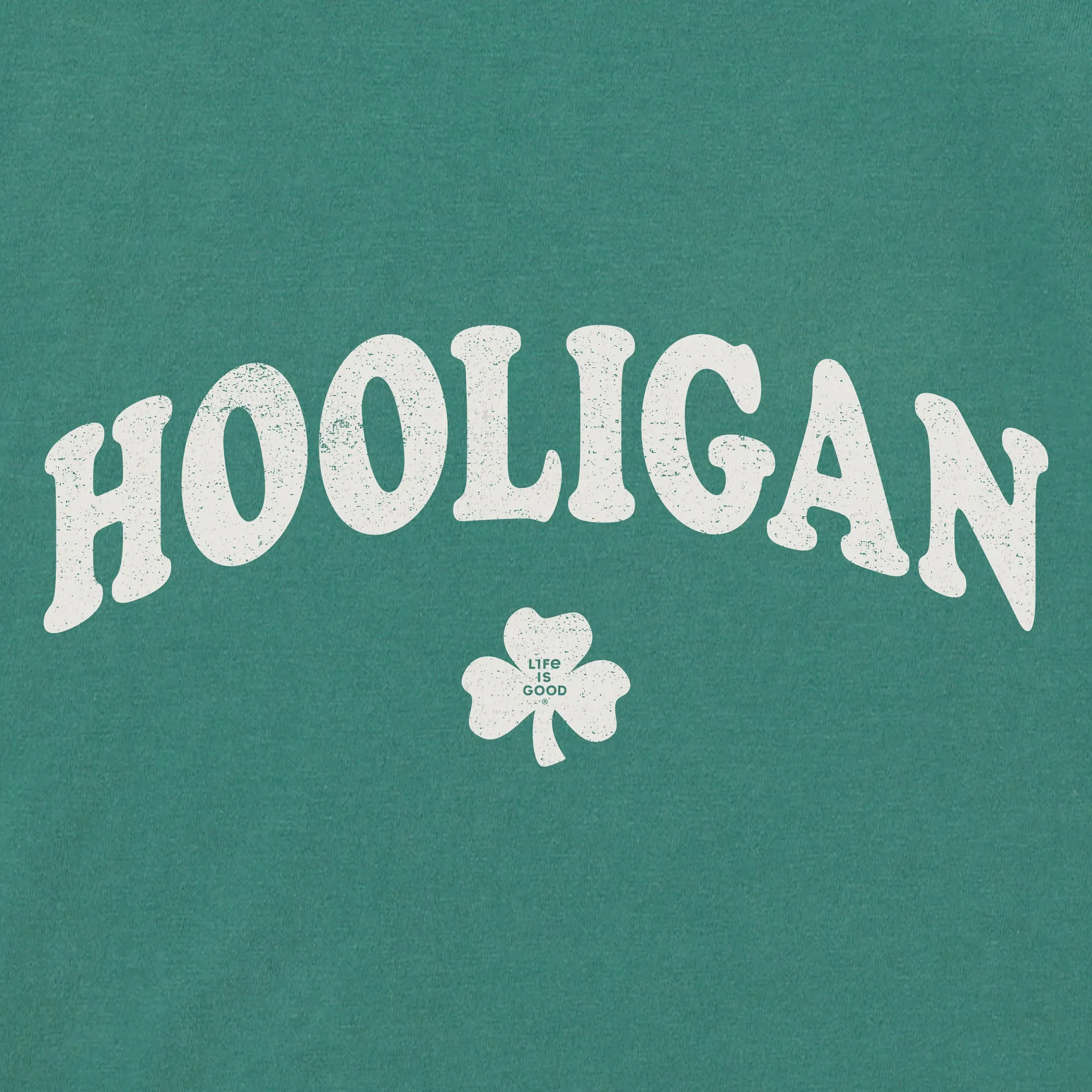 Men's Hooligan Clover Short Sleeve Tee Life is Good