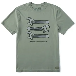 Men's I Am the Warranty Wrenches Short Sleeve Tee Life is Good