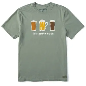 Men's Irish Life is Good Short Sleeve Crusher Tee Life is Good