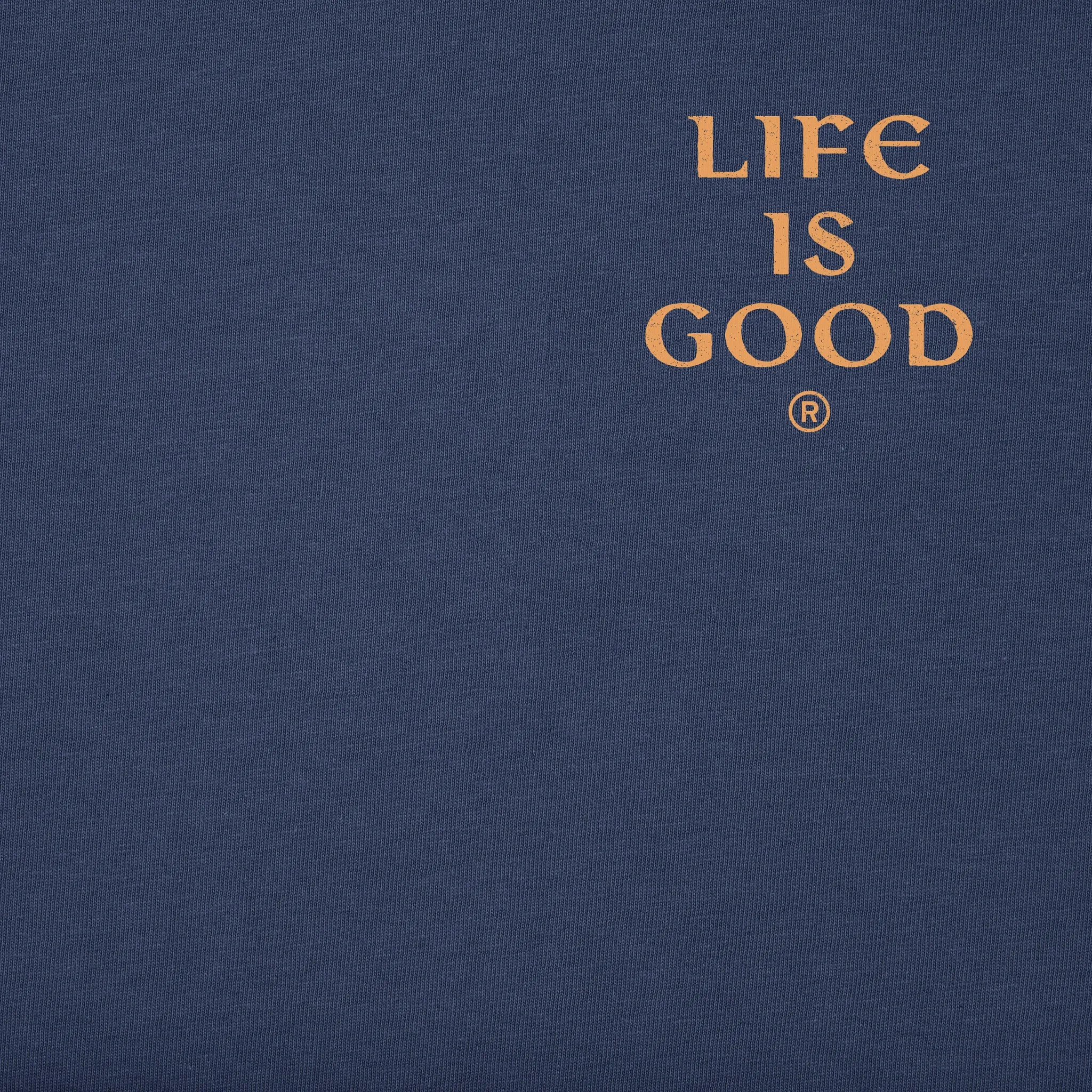 Men's Irish Roots Bloom Tree Long Sleeve Crusher Tee Life is Good