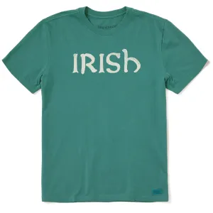 Men's Irish Short Sleeve Crusher Tee Life is Good