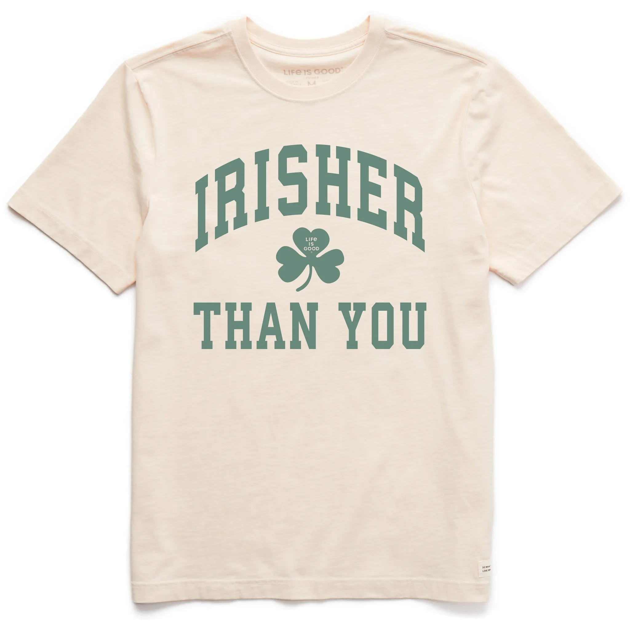 Men's Irisher Than You Arch Short Sleeve Crusher Tee Life is Good