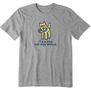Men's It's a Dog Eat Dog World Short Sleeve Tee Life is Good