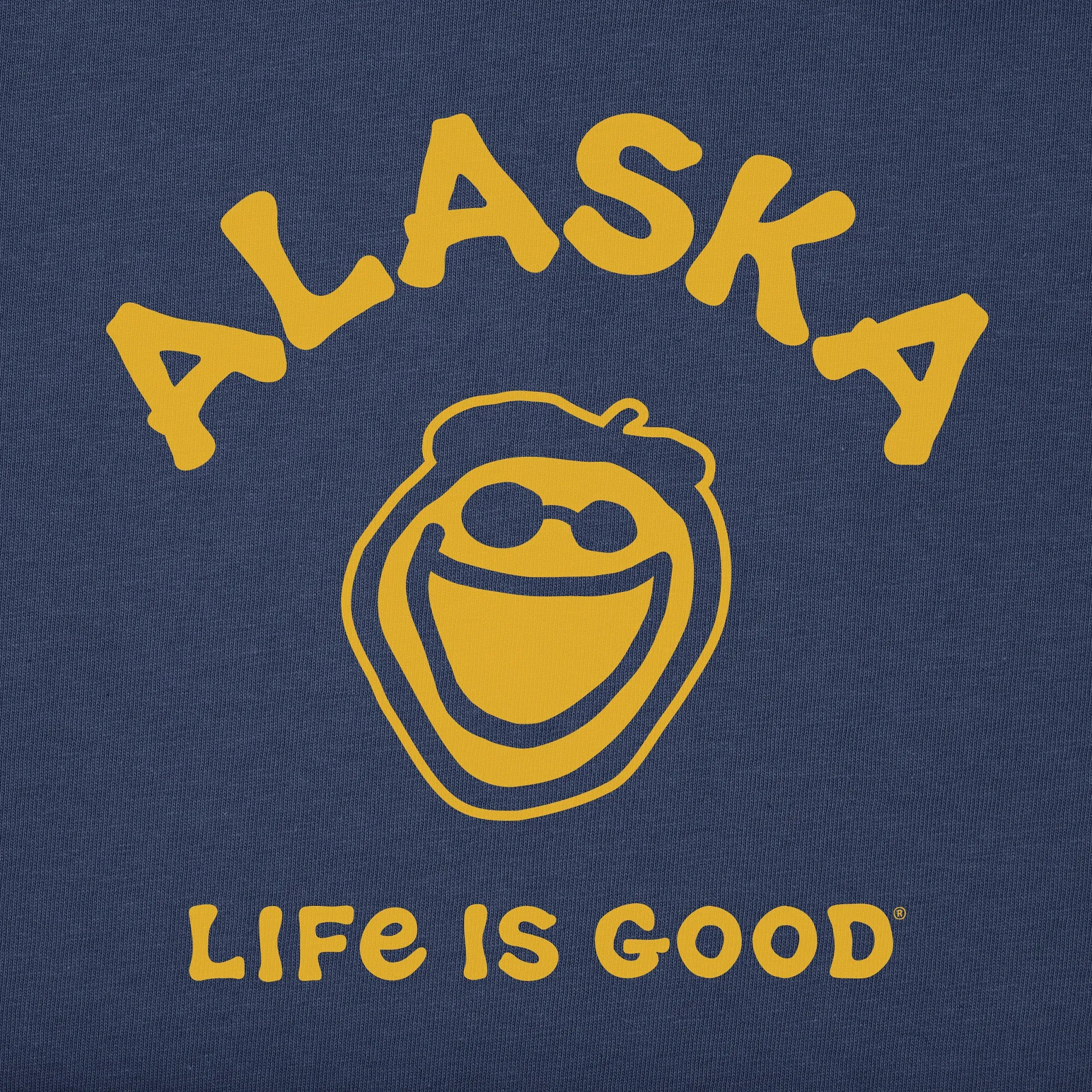 Men's Jake Alaska Short Sleeve Crusher Tee Life is Good