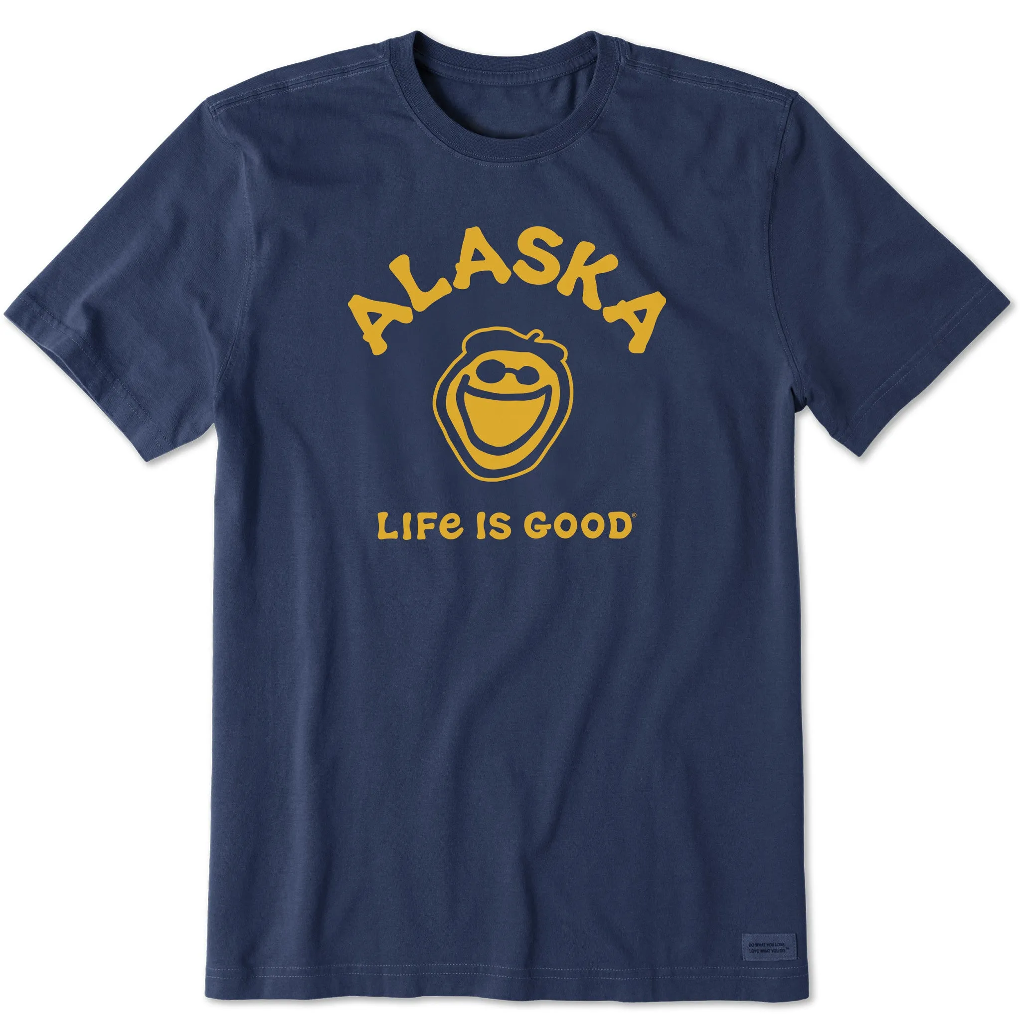 Men's Jake Alaska Short Sleeve Crusher Tee Life is Good