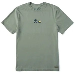 Men's Jake & Rocket Hike Short Sleeve Crusher Tee Life is Good