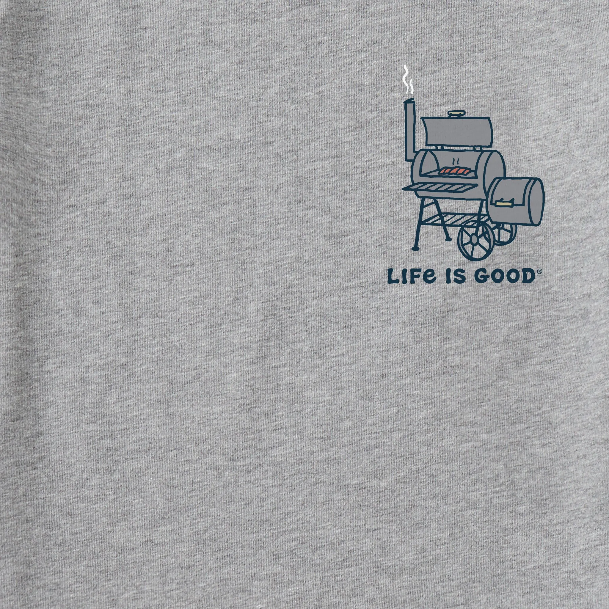 Men's Jake & Rocket Smoker Short Sleeve Tee Life is Good