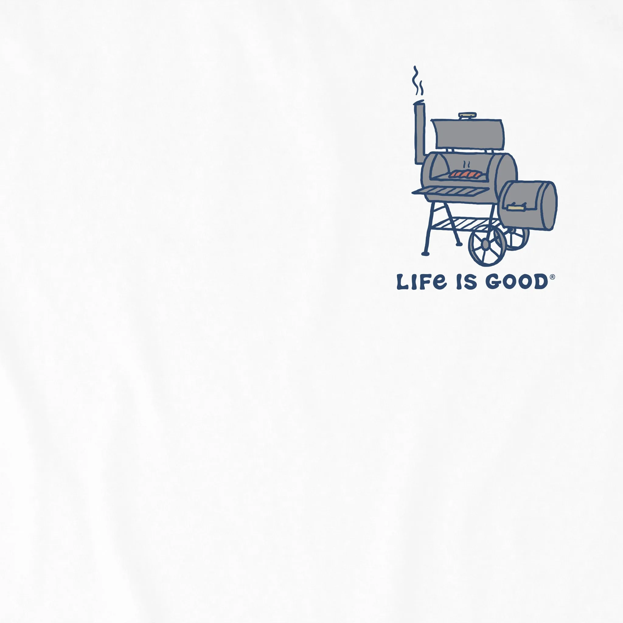 Men's Jake & Rocket Smoker Short Sleeve Tee Life is Good