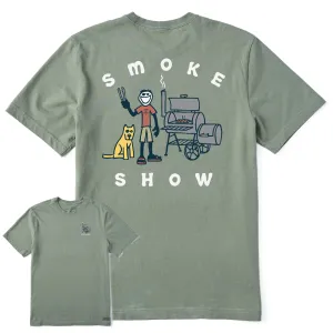 Men's Jake & Rocket Smoker Short Sleeve Tee Life is Good
