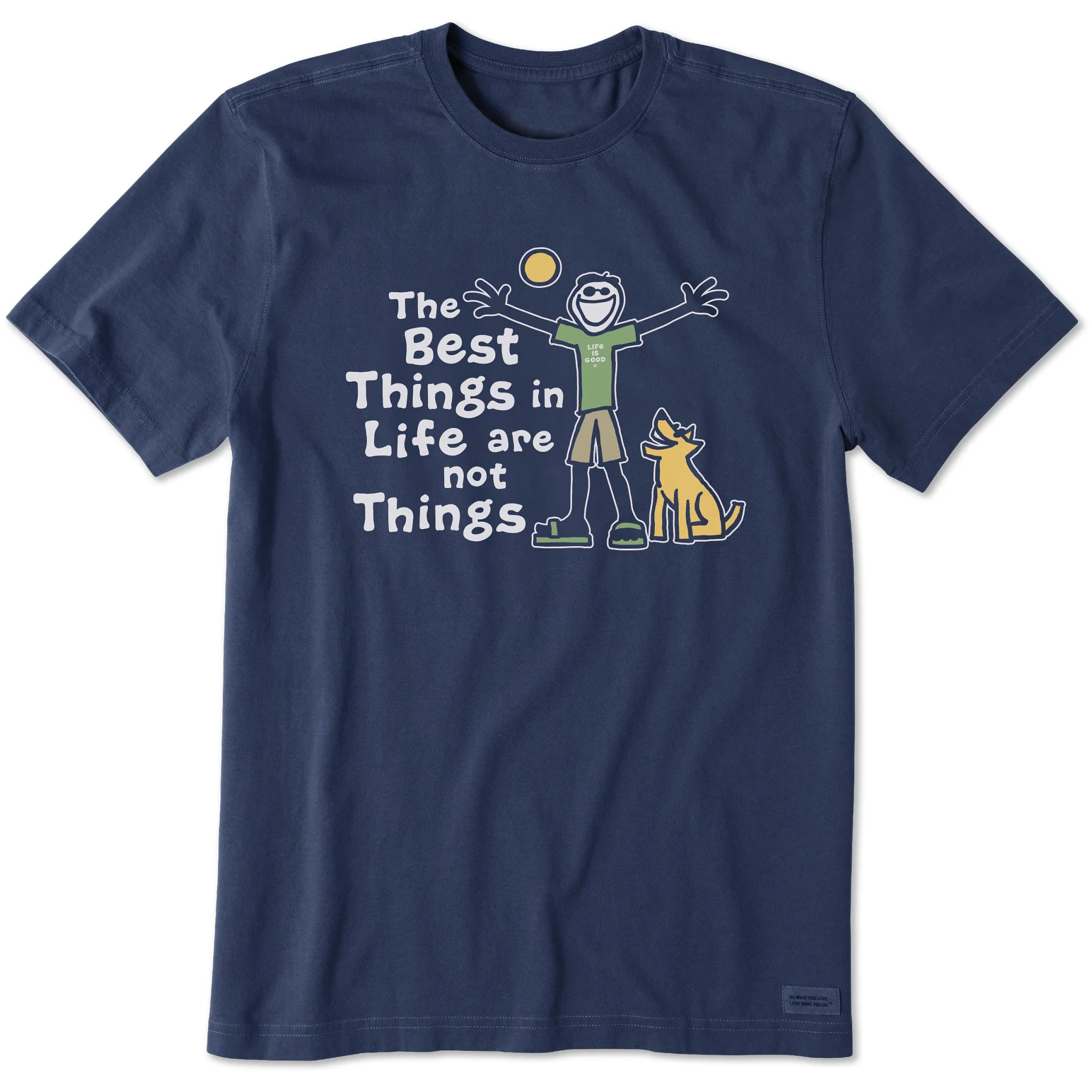 Men's Jake and Rocket Best Things Short Sleeve Tee Life is Good