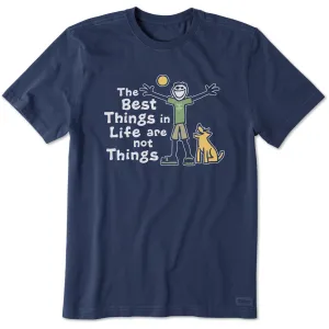 Men's Jake and Rocket Best Things Short Sleeve Tee Life is Good