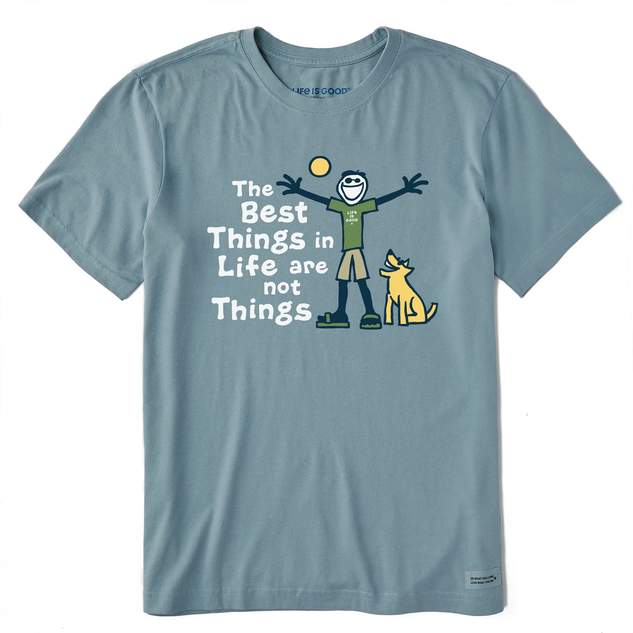 Men's Jake and Rocket Best Things Short Sleeve Tee Life is Good