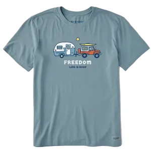 Men's Jake and Rocket Freedom Short Sleeve Crusher-LITE Tee Life is Good