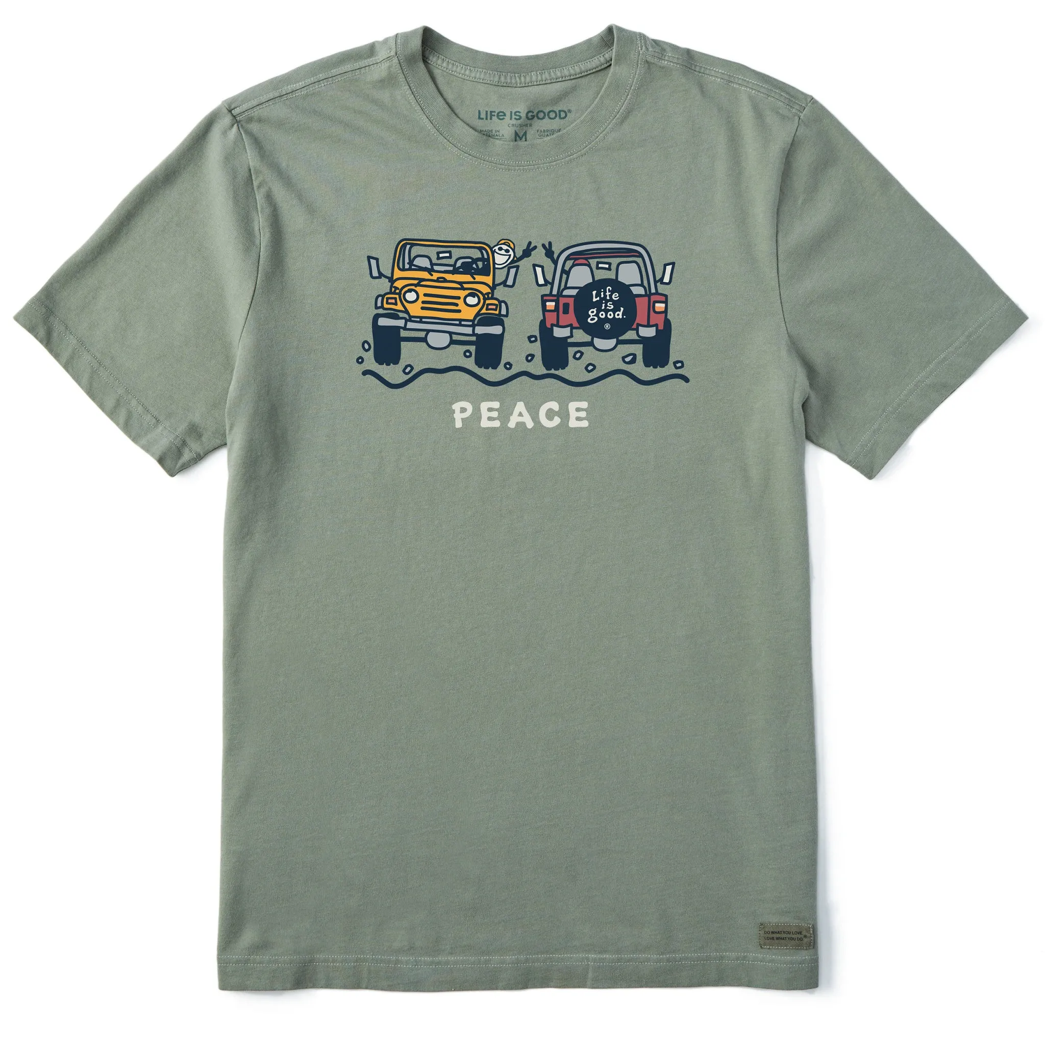 Men's Jake ATV Peace Short Sleeve Tee Life is Good