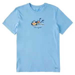 Men's Jake Boogie Board Short Sleeve Crusher Tee Life is Good