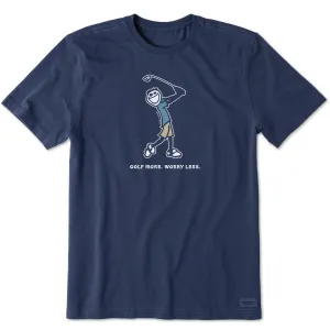 Men's Jake Golf More Short Sleeve Tee Life is Good