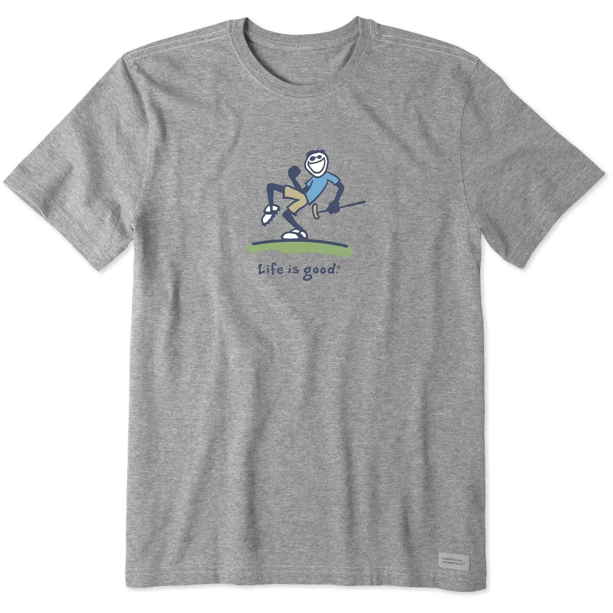 Men's Jake Good Putt Short Sleeve Crusher Tee Life is Good