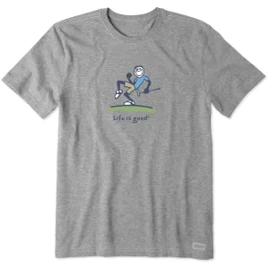 Men's Jake Good Putt Short Sleeve Crusher Tee Life is Good