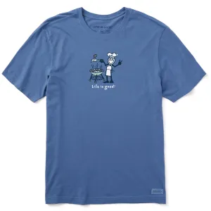 Men's Jake Grill Short Sleeve Crusher Tee Life is Good