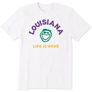 Men's Jake Louisiana Short Sleeve Crusher Tee Life is Good
