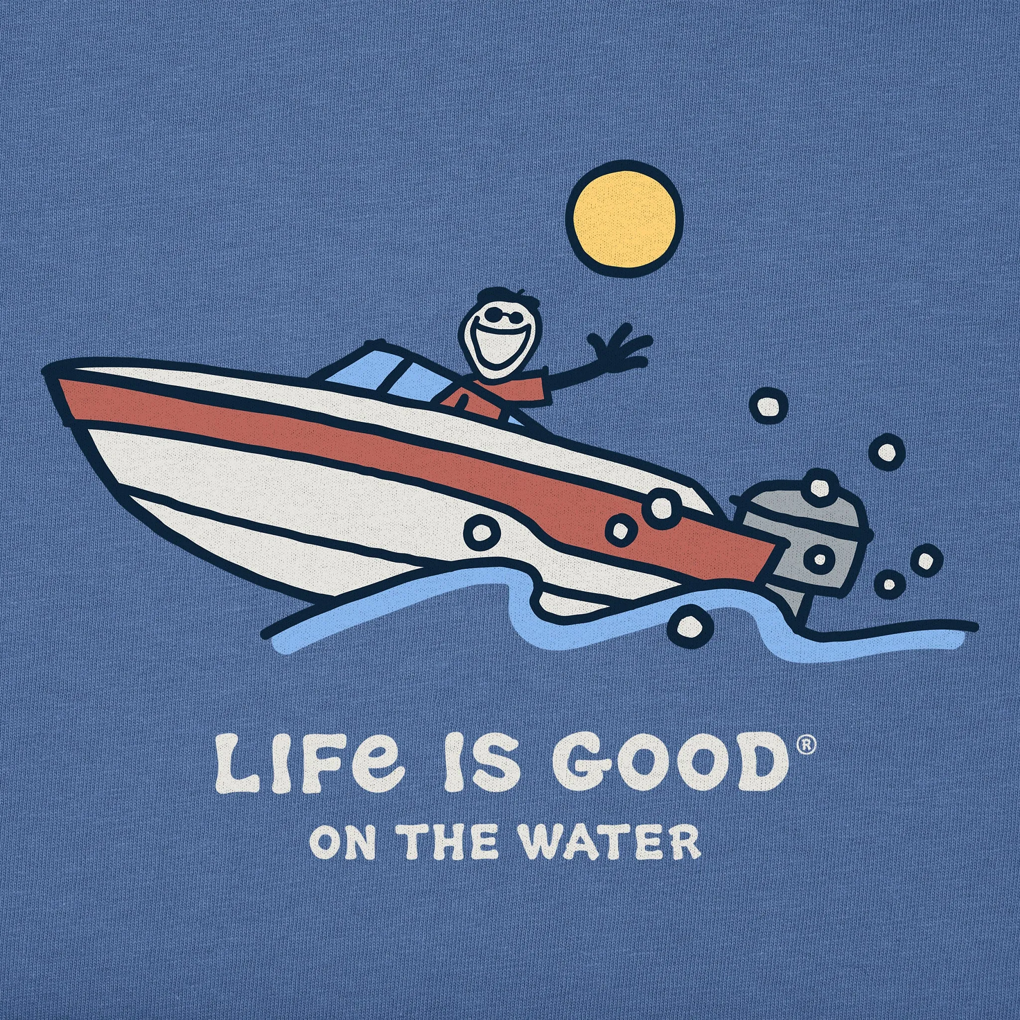 Men's Jake Speedboat Short Sleeve Tee Life is Good