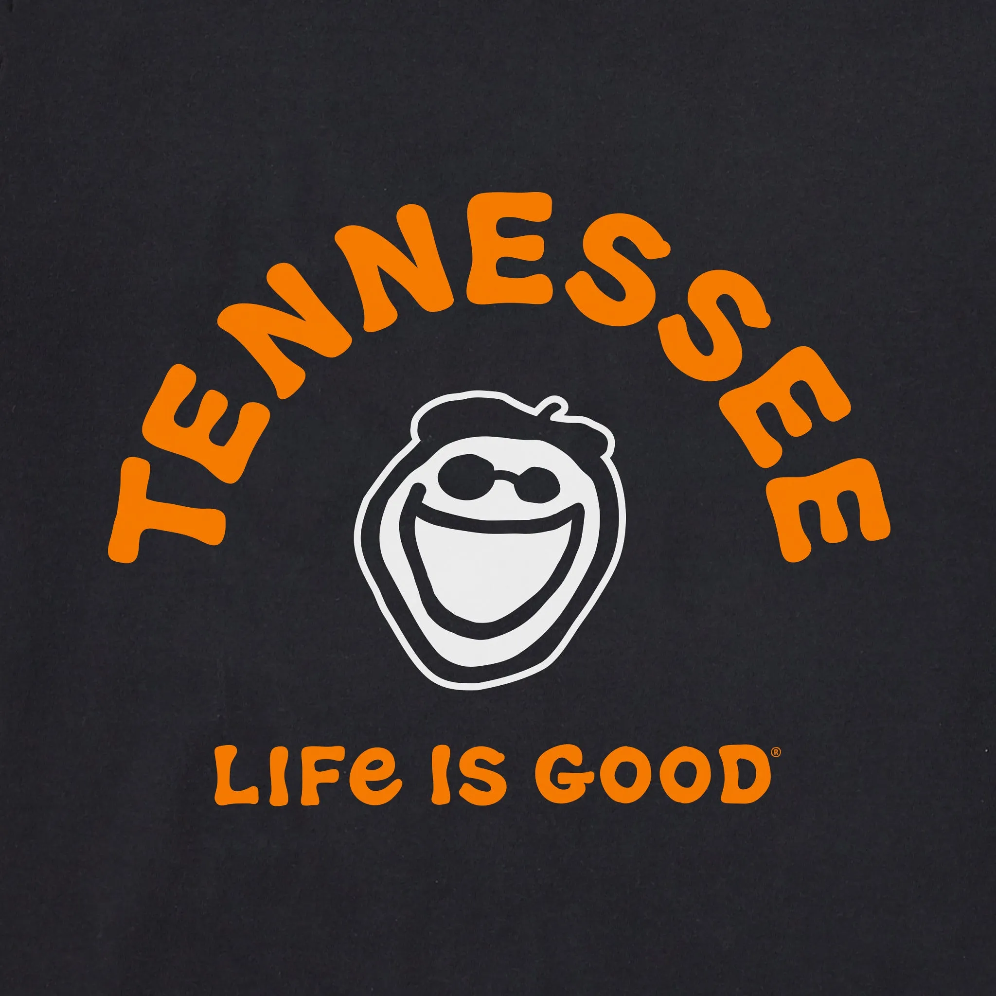 Men's Jake Tennessee Short Sleeve Crusher Tee Life is Good