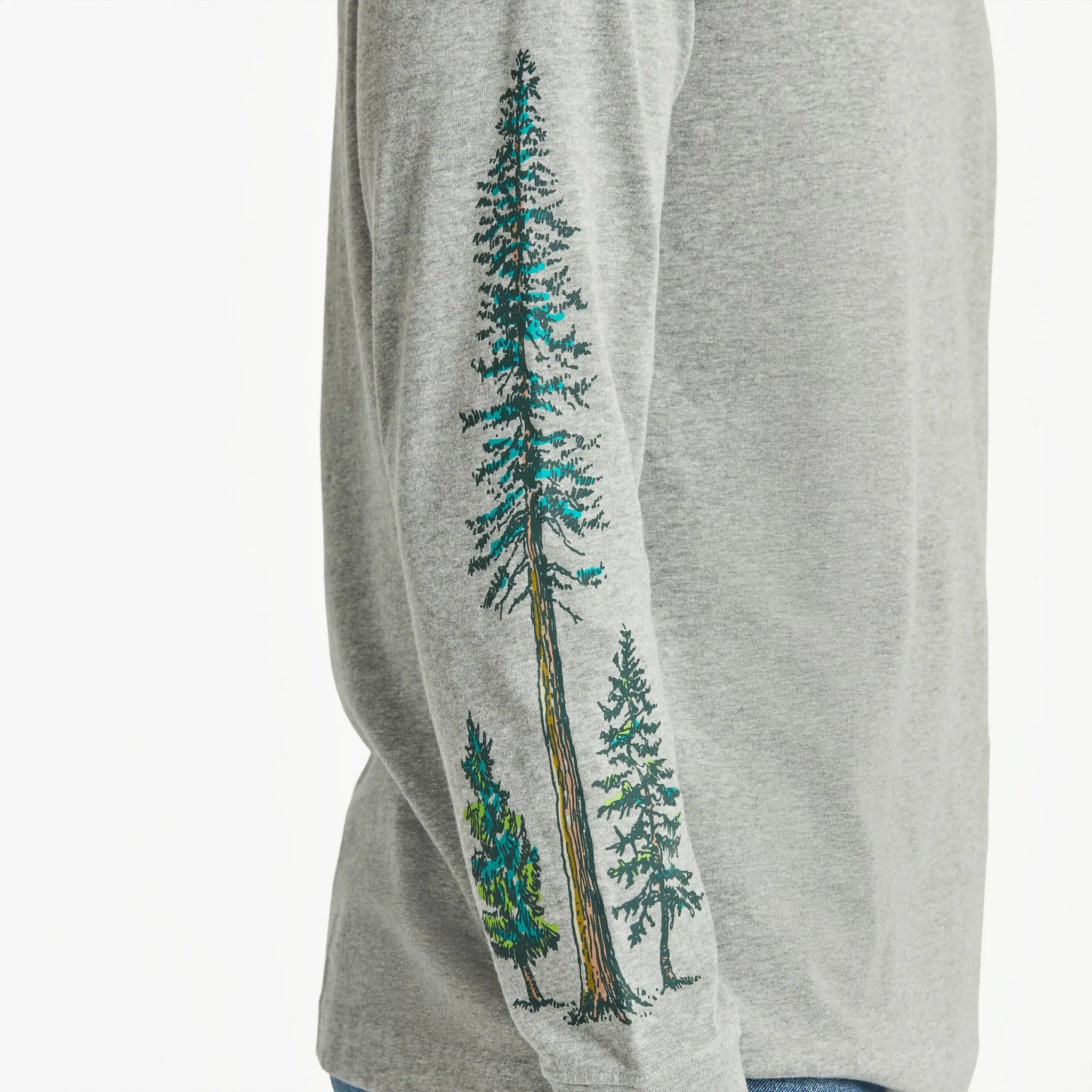 Men's Jake Trees Long Sleeve Crusher Tee Life is Good