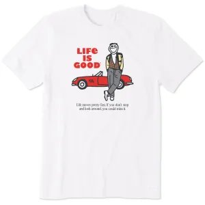 Men's Jake's Day Off Short Sleeve Tee Life is Good