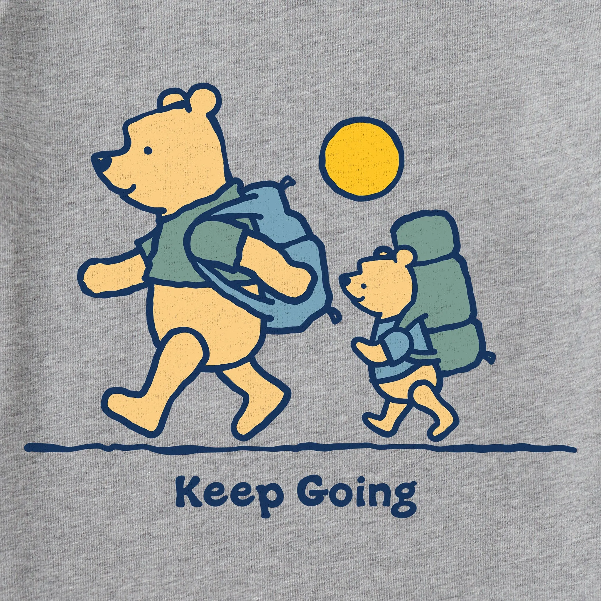 Men's Keep Going Winnie Short Sleeve Tee Life is Good
