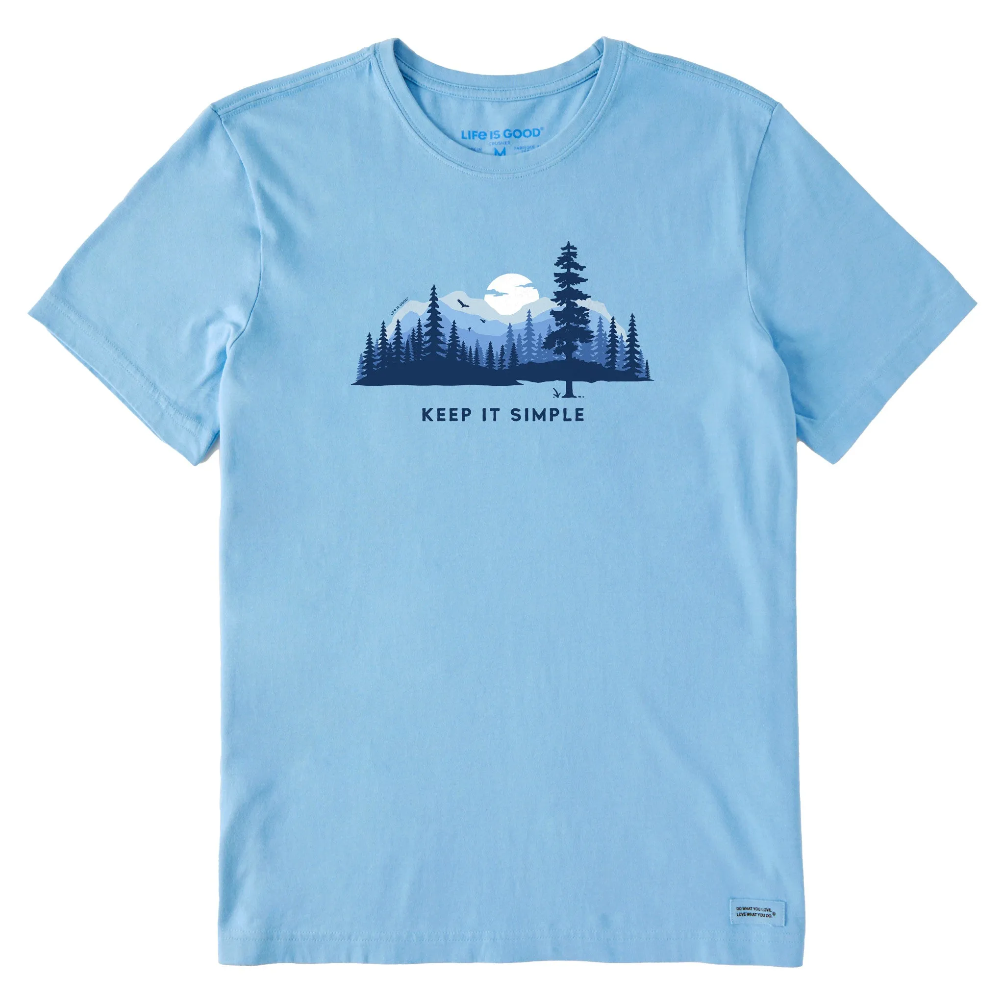 Men's Keep it Simple Evergreen Silo Short Sleeve Tee Life is Good