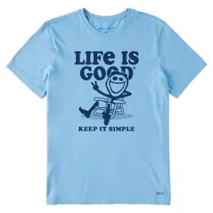 Men's Keep it Simple Jake Short Sleeve Tee Life is Good